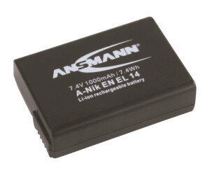Ansmann A-Nik EN EL 14 - Batterie - Li-Ion - 1000 mAh