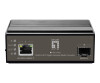 Levelone IGC-0102-Media converter-GIGE-10Base-T, 100Base-Tx, 1000Base-T, 1000Base-X-RJ-45 / SFP (mini-GBIC)