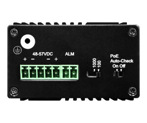 LevelOne IGP-0431 - Switch - unmanaged - 2 x 10/100/1000 (PoE)
