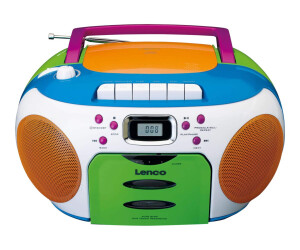 Lenco SCD-971 - Ghettoblaster - Multicolor