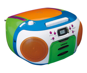 Lenco SCD-971 - Ghettoblaster - Multicolor