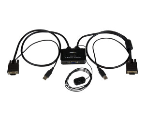 StarTech.com 2 Port VGA USB KVM Switch Kabel