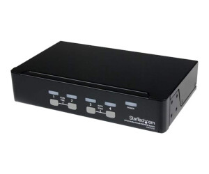 StarTech.com 4 Port VGA USB KVM Switch mit Hub