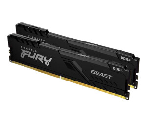 Kingston FURY Beast - DDR4 - Kit - 8 GB: 2 x 4 GB
