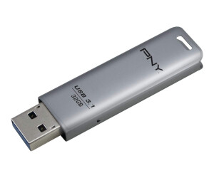 PNY Elite Steel - USB-Flash-Laufwerk - 32 GB