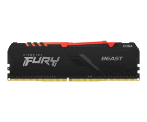 Kingston FURY Beast RGB - DDR4 - Kit - 32 GB: 4 x 8 GB