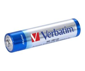 Verbatim battery 4 x AAA - alkaline