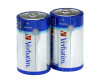 Verbatim battery 2 x D - alkaline