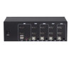 Inter-Tech Argus KVM AS-42HA - KVM-/Audio-Switch - 4 x KVM/Audio