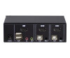Inter-Tech Argus KVM AS-21HA - KVM-/Audio-Switch - 2 x KVM/Audio