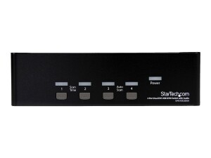 StarTech.com 4 Port Dual DVI USB KVM Switch/ Umschalter...