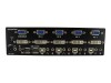 StarTech.com 4 Port DVI KVM USB Switch - 4-fach DVI Umschalter mit USB Hub