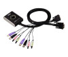 ATEN CS682 - KVM-/Audio-/USB-Switch - 2 x KVM/Audio/USB