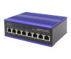 DIGITUS 8 Port Fast Ethernet Netzwerk PoE Switch,Industrial, Unmanaged
