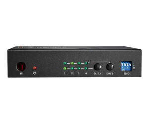 Lindy 4x2 HDMI 2.0 18G Matrix Switch - Video/Audio switch