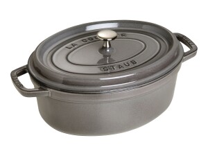 Zwilling Cocotte - single pan - gray - iron casting -...