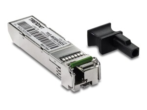TRENDnet TEG MGBS20D5 - SFP (Mini-GBIC)-Transceiver-Modul - GigE - 1000Base-LX, Fibre Channel - LC Single-Modus - bis zu 20 km - 1550 (TX)