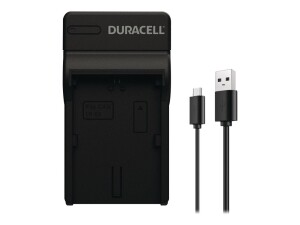 Duracell USB-Batterieladegerät - Schwarz - für...