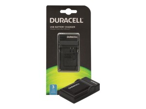 Duracell USB-Batterieladegerät - Schwarz - für Canon LC-E6, LC-E6E, XC10, XC15