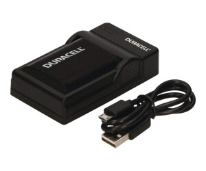 Duracell USB-Batterieladegerät - Schwarz - für...