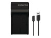 Duracell USB-Batterieladegerät - Schwarz - für Canon LC-E6, LC-E6E, XC10, XC15