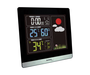 Technoline Techno Line WS 6448 - Wetterstation - Schwarz