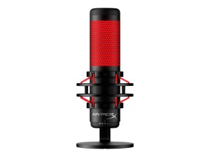 HyperX QuadCast - Mikrofon - USB - Rot & Schwarz