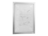 Durable Duraframe Wallpaper A4 - Sign holder - A4 - Silver - Horizontal/Vertical - 323 mm - 236 mm