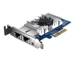 QNAP QXG-10G2T-X710 - Netzwerkadapter - PCIe 3.0 x4 Low-Profile