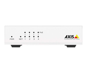 Axis D8004 - Switch - unmanaged - 4 x 10/100 (PoE+)
