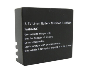 Easypix Batterie - Li-Ion - 1050 mAh - für
