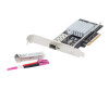 DIGITUS Single Port 10 Gigabit Ethernet Netzwerkkarte, SFP, PCI Express, Intel Chipsatz