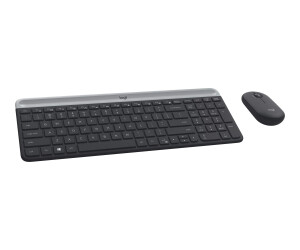 Logitech Slim Wireless Combo MK470 - Tastatur-und-Maus-Set