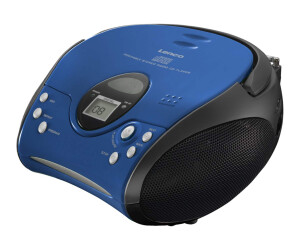 Lenco SCD-24 - Ghettoblaster - Schwarz, Blau