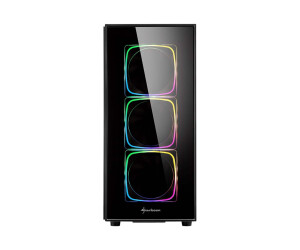 Sharkoon TG6 RGB - Tower - ATX - Seitenteil mit Fenster (gehärtetes Glas)