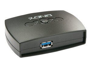 Lindy 2 Port USB 3.0 Switch - USB-Umschalter für die...