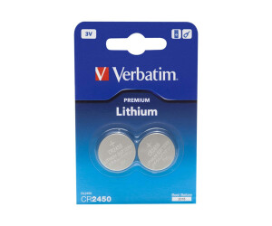 Verbatim battery 2 x CR2450 - Li
