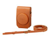 Sony LCS -RXG - bag for camera - leather - brown
