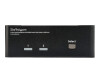 StarTech.com 2 Port Dual DisplayPort USB KVM Switch mit Audio