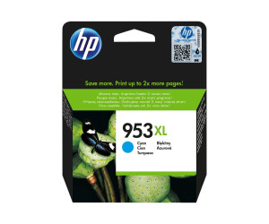 HP 953XL - 20 ml - Hohe Ergiebigkeit - Cyan - Original