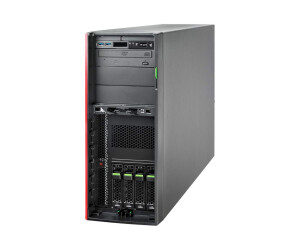 Fujitsu PRIMERGY TX2550 M5 - Server - Tower - 4U - zweiweg - 1 x Xeon Silver 4208 / 2.1 GHz - RAM 16 GB - SATA - Hot-Swap 6.4 cm (2.5")