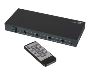Lindy HDMI 4K UHD 4x4 matrix - video/audio switch