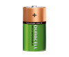 Duracell calcarge ultra - battery 2 x C - NIMH - (rechargeable)