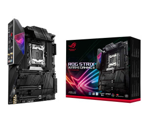 ASUS ROG STRIX X299-E GAMING II - Motherboard - ATX - LGA2066 Socket - X299 Chipsatz - USB-C Gen2, USB 3.2 Gen 1, USB 3.2 Gen 2 - Bluetooth, Gigabit LAN, 2.5 Gigabit LAN, Wi-Fi - HD Audio (8-Kanal)