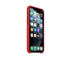 Apple (Product) Red - Back cover for mobile phone