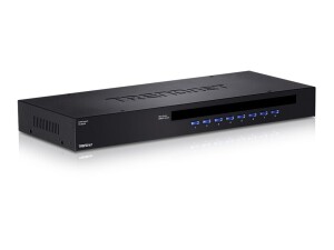 TRENDnet TK 803R - KVM-Switch - 8 x KVM port(s)