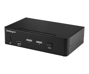 StarTech.com 2 Port DisplayPort KVM Switch mit USB 3.0