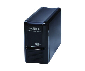 LogiLink UA0154A - Festplatten-Array - 2 Sch&auml;chte...