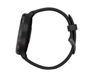 Garmin vívomove 3 - 44 mm - schwarz - intelligente Uhr mit Band