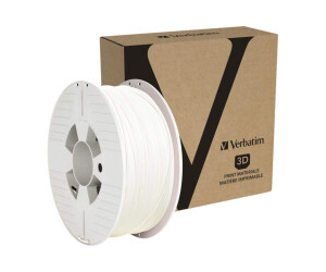 Verbatim Weiß, RAL 9016 - 1 kg - 335 m - PLA-Filament (3D)